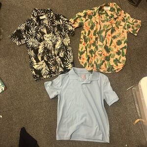 Button up, kids shirts bundle